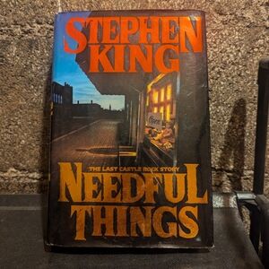 Needful Things by Stephen King book